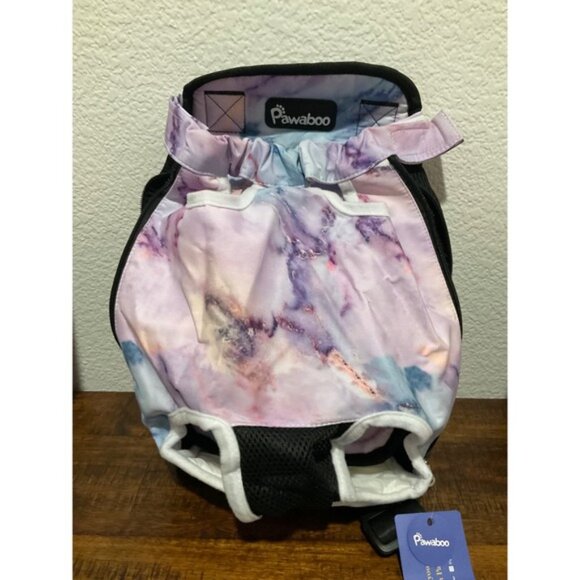Pawaboo‎ Pet Carrier Backpack Front Facing Adjustable Dog Cat Travel Bag - Picture 2 of 6